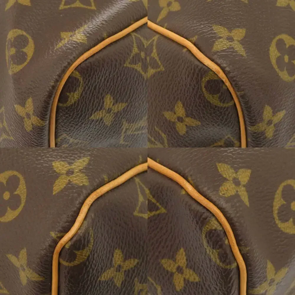 LOUIS VUITTON Brown Monogram Keepall 60 Boston Bag